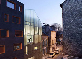 La maison Trap�ze - Montreuil